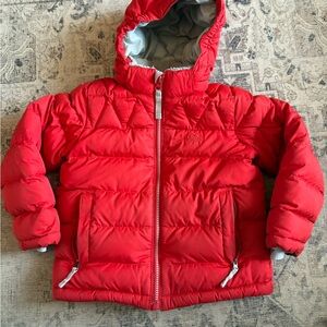 L. L. Bean winter coat Red Puffer Jacket 4T